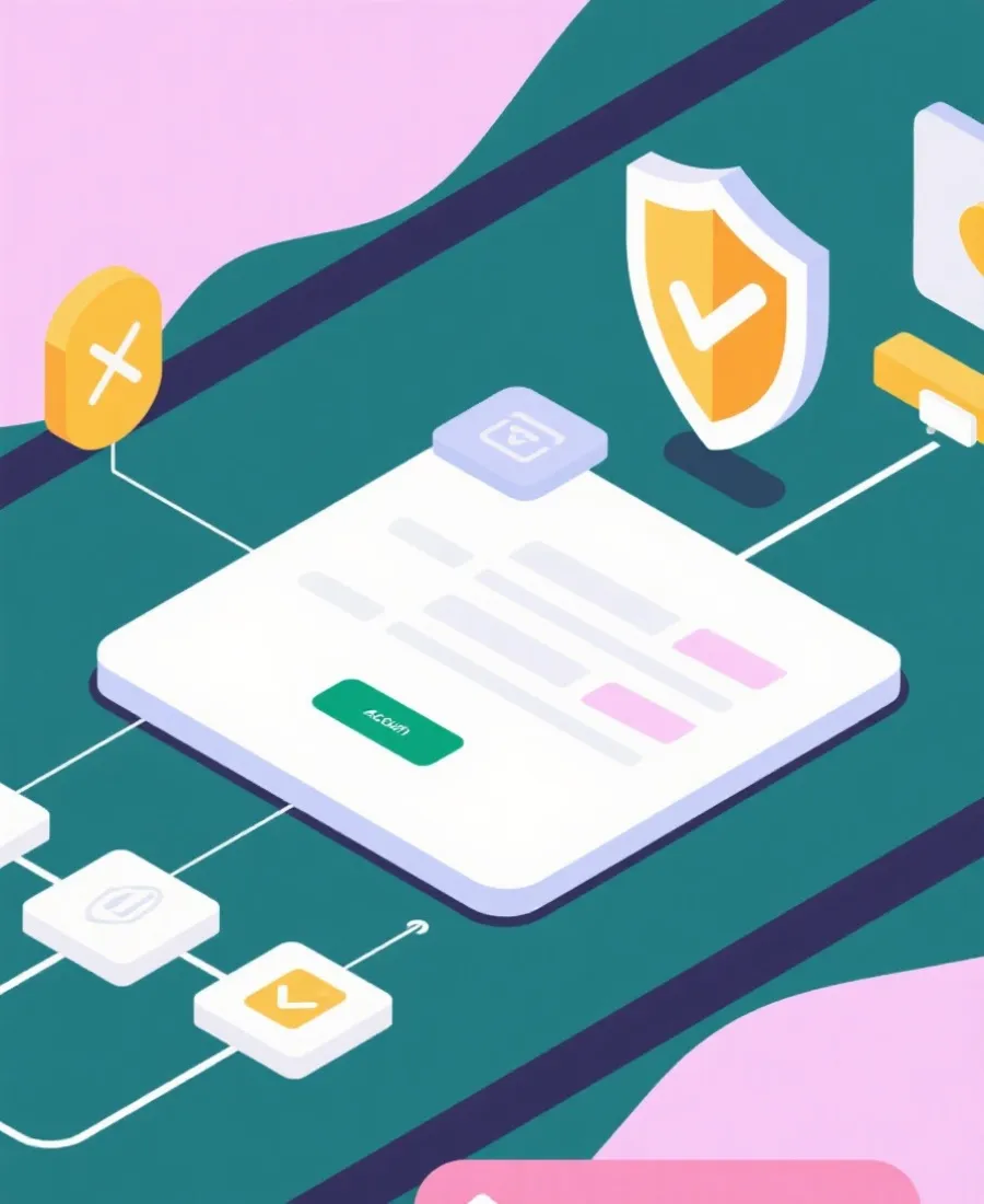 账户验证与安全保护示意